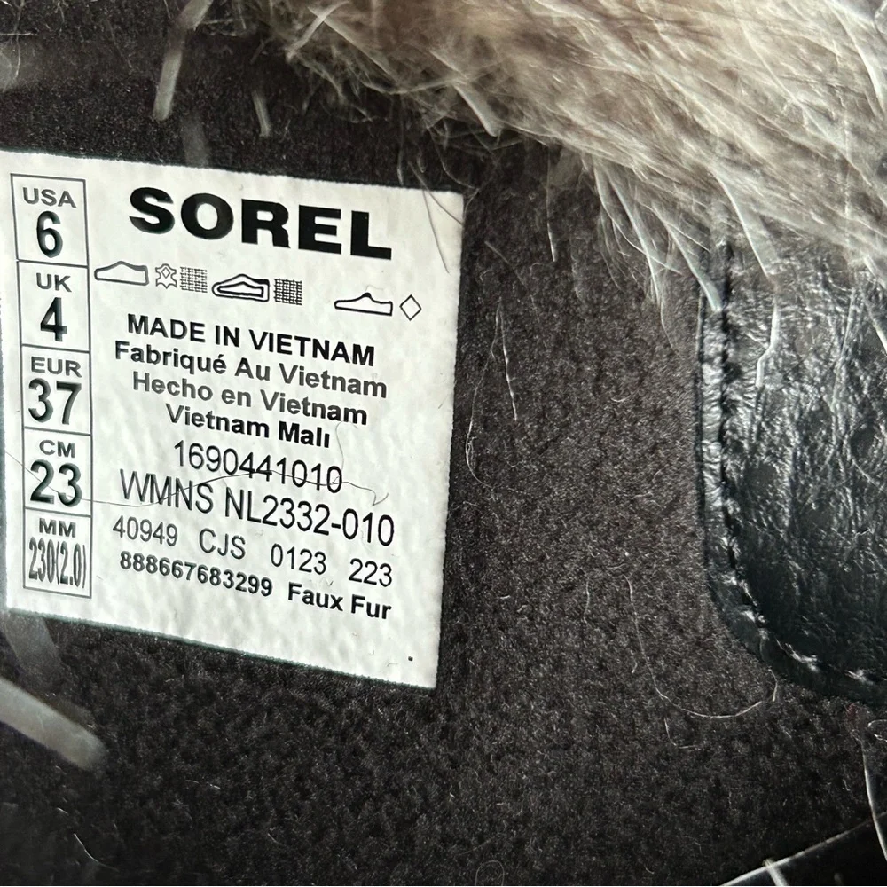 Sorel Tofino II Boots Black Stone Waterproof - Picture 9 of 9
